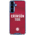 University of Alabama Crimson Pride Galaxy S25 Clear Case